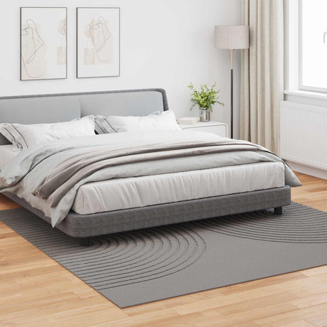 Vidaxl binnen kleed galati grijs 240 x 240 cm polyester