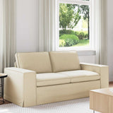 Vidaxl bank crème 182 x 80 x 82 cm stof