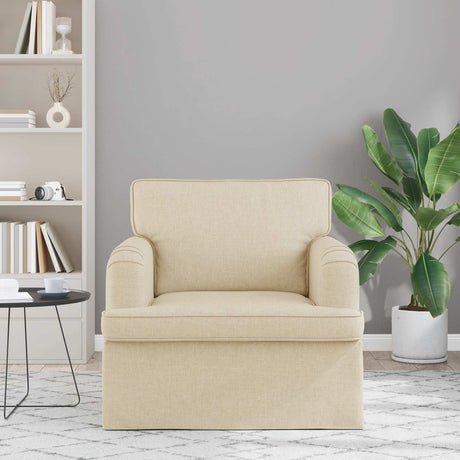 Vidaxl bank crème 84 x 80 x 85 cm stof