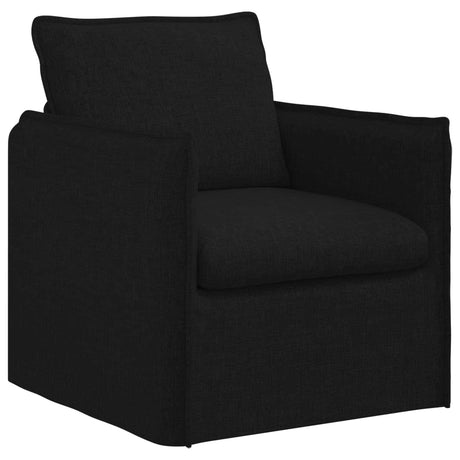 Vidaxl bank zwart 75 x 82 x 85 cm stof