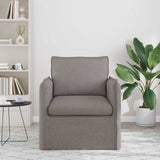 Vidaxl bank taupe 75 x 82 x 85 cm stof