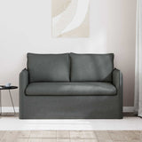 Vidaxl bank donkergrijs 136 x 82 x 85 cm stof
