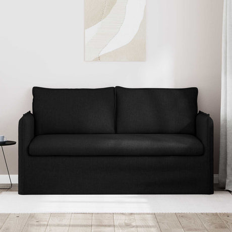 Vidaxl bank zwart 156 x 82 x 85 cm stof