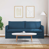 Vidaxl bank blauw 196 x 82 x 85 cm stof