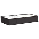 Vidaxl opbergdoos met transparant bovenraam 6 st nonwoven stof 64,8 l