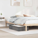Vidaxl opbergdoos met transparant bovenraam 2 st nonwoven stof 90 l