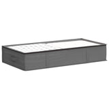 Vidaxl opbergdoos met transparant bovenraam 2 st nonwoven stof 90 l