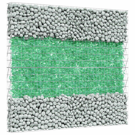 Vidaxl tuinstenen lichtgroen 12 cm glas