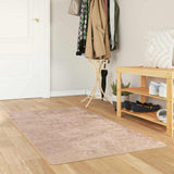 Vidaxl vloerkleedloper marsa zand 80 x 150 cm polyester en pvc