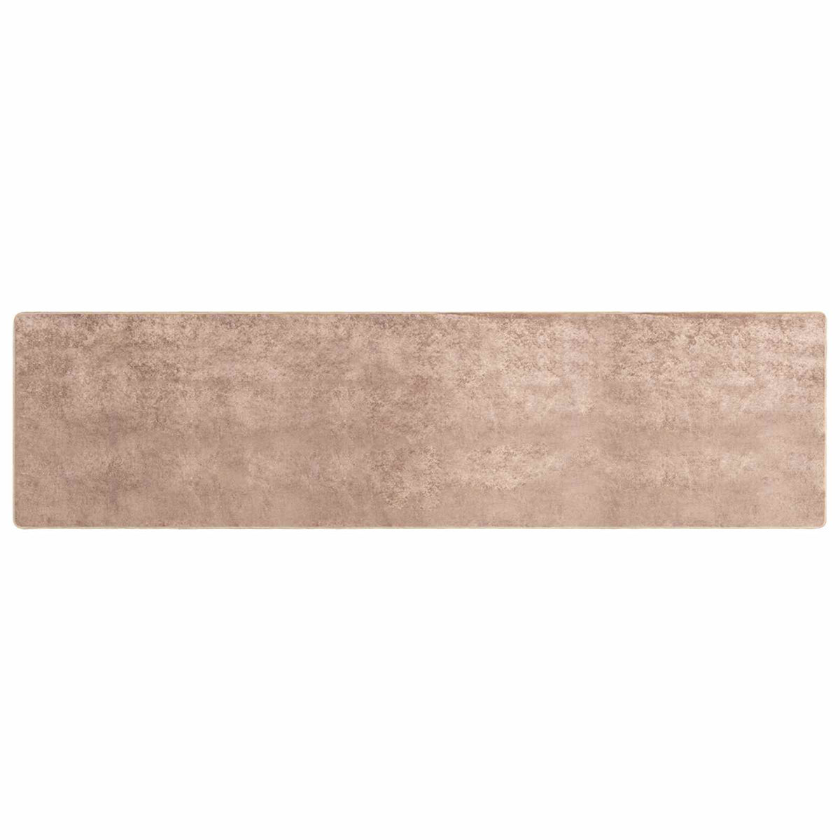 Vidaxl vloerkleedloper marsa zand 80 x 300 cm polyester en pvc