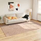 Vidaxl vloerkleedloper marsa zand 190 x 300 cm polyester en pvc