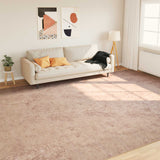 Vidaxl vloerkleedloper marsa zand 300 x 400 cm polyester en pvc
