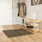 Vidaxl vloerkleedloper marsa bosgroen 100 x 100 cm polyester en pvc