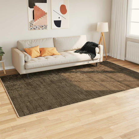Vidaxl vloerkleedloper marsa bosgroen 150 x 230 cm polyester en pvc