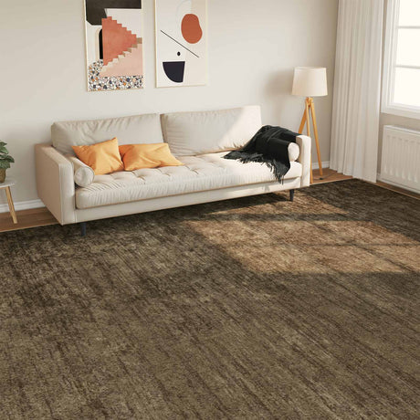 Vidaxl vloerkleedloper marsa bosgroen 300 x 400 cm polyester en pvc