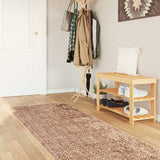 Vidaxl vloerkleedloper marsa geel 80 x 350 cm polyester en pvc