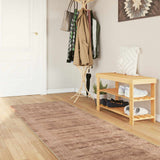 Vidaxl vloerkleedloper marsa wit 100 x 450 cm polyester en pvc