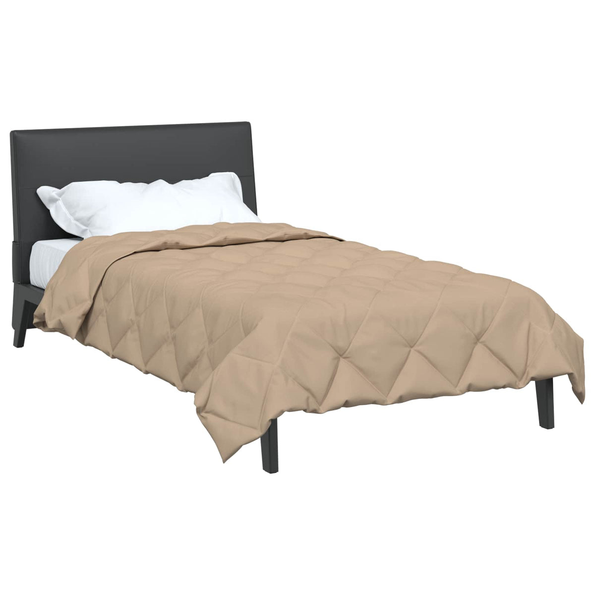 Vidaxl zomerdekbed 220 x 155 cm zomer 200 gsm taupe