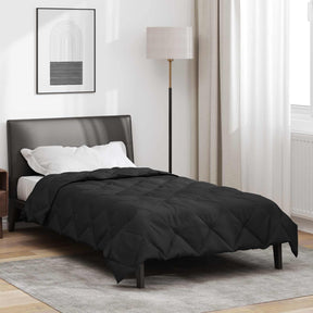 Vidaxl zomerdekbed 200 x 135 cm zomer 200 gsm zwart