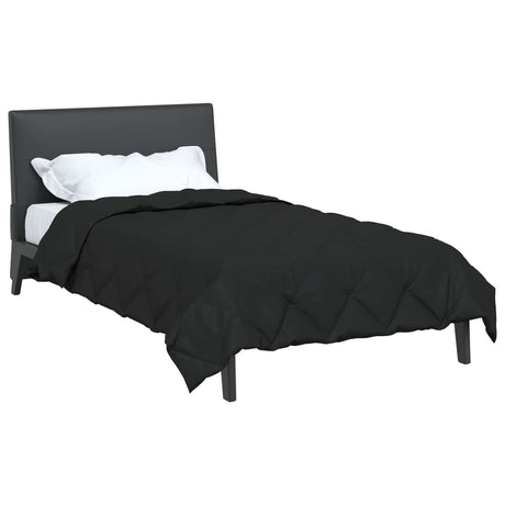 Vidaxl zomerdekbed 200 x 140 cm zomer 200 gsm zwart