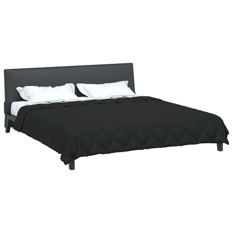 Vidaxl zomerdekbed 220 x 260 cm zomer 200 gsm zwart