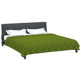 Vidaxl vol jaar dekbed groen 200 x 200 cm microfiber