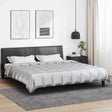 Vidaxl zomer dekbed zilver 220 x 240 cm satijn en microfiber
