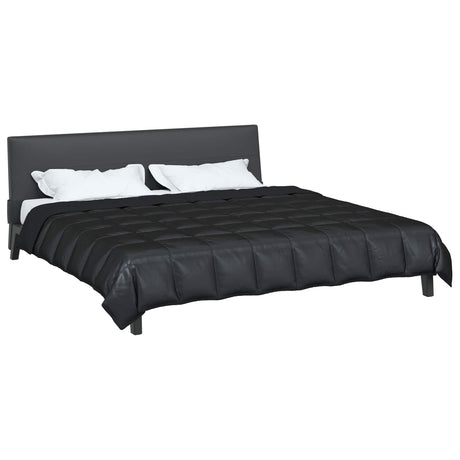 Vidaxl vol jaar dekbed 200 x 220 cm 300 gsm zwart