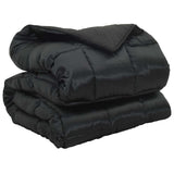 Vidaxl winter dekbed 200 x 200 cm 450 gsm zwart