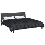Vidaxl winter dekbed 220 x 240 cm 450 gsm zwart