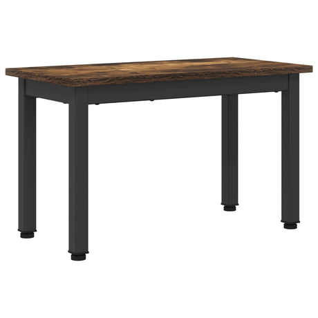 Vidaxl salontafel rook eik 60 x 30 x 36 cm bewerkt hout