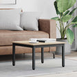 Vidaxl salontafel sonoma 60 x 60 x 36 cm bewerkt hout