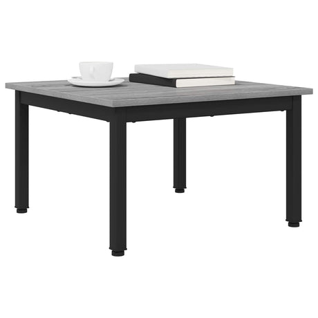 Vidaxl salontafel grijs sonoma 60 x 60 x 36 cm bewerkt hout