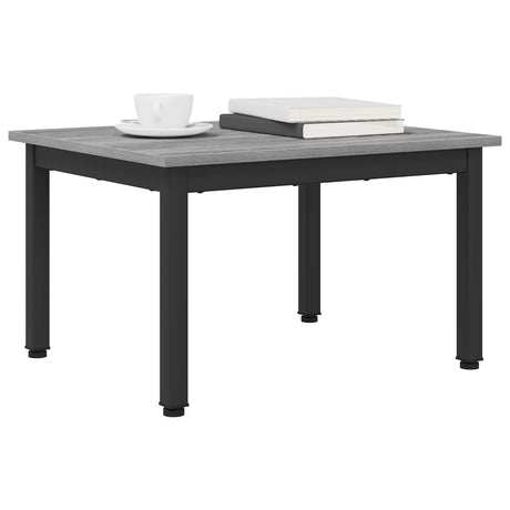 Vidaxl salontafel grijs sonoma 60 x 50 x 36 cm bewerkt hout