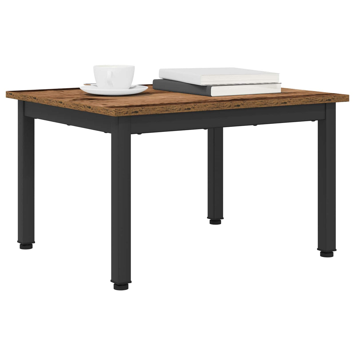 Vidaxl salontafel oudhout 60 x 50 x 36 cm bewerkt hout