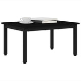 Vidaxl salontafel zwart eiken 70 x 50 x 36 cm bewerkt hout