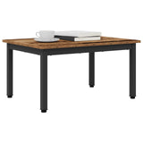 Vidaxl salontafel oudhout 70 x 50 x 36 cm bewerkt hout