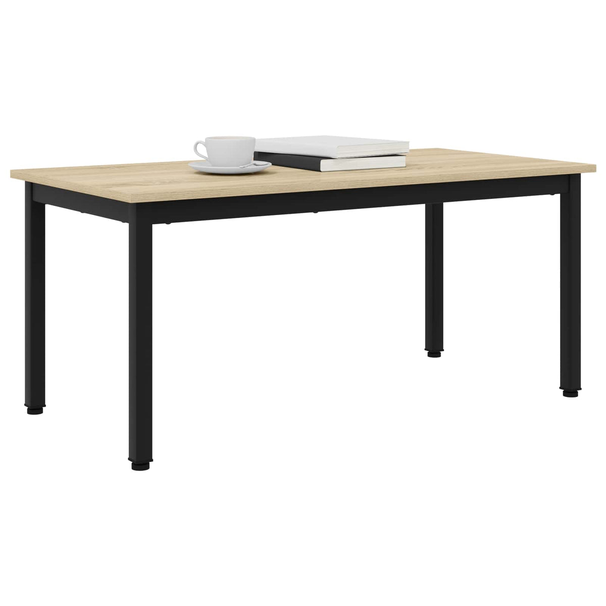 Vidaxl salontafel sonoma 100 x 50 x 45 cm bewerkt hout