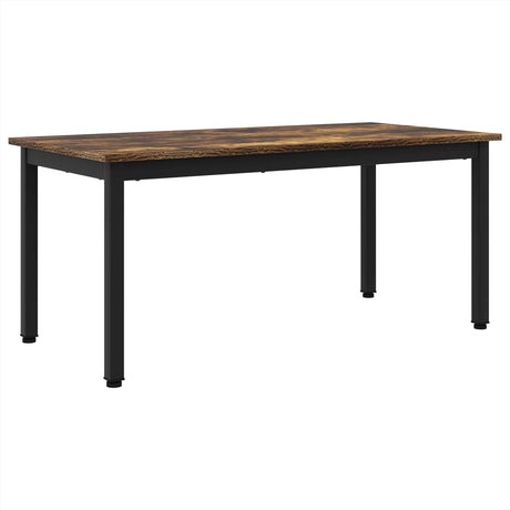 Vidaxl salontafel rook eik 100 x 50 x 45 cm bewerkt hout