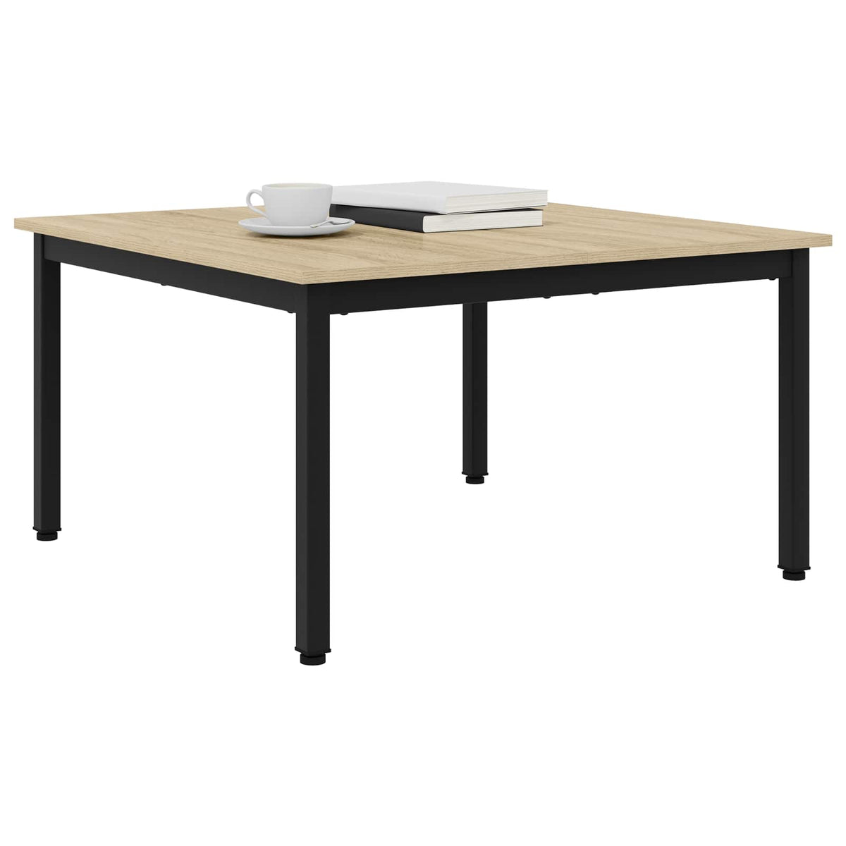 Vidaxl salontafel sonoma 80 x 80 x 45 cm bewerkt hout