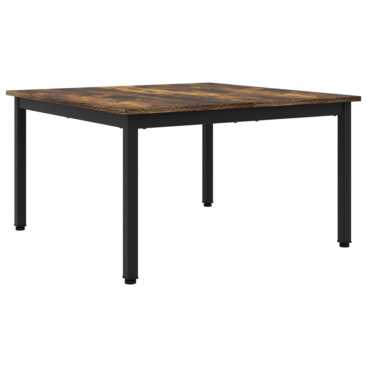 Vidaxl salontafel rook eik 80 x 80 x 45 cm bewerkt hout