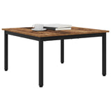 Vidaxl salontafel oudhout 80 x 80 x 45 cm bewerkt hout