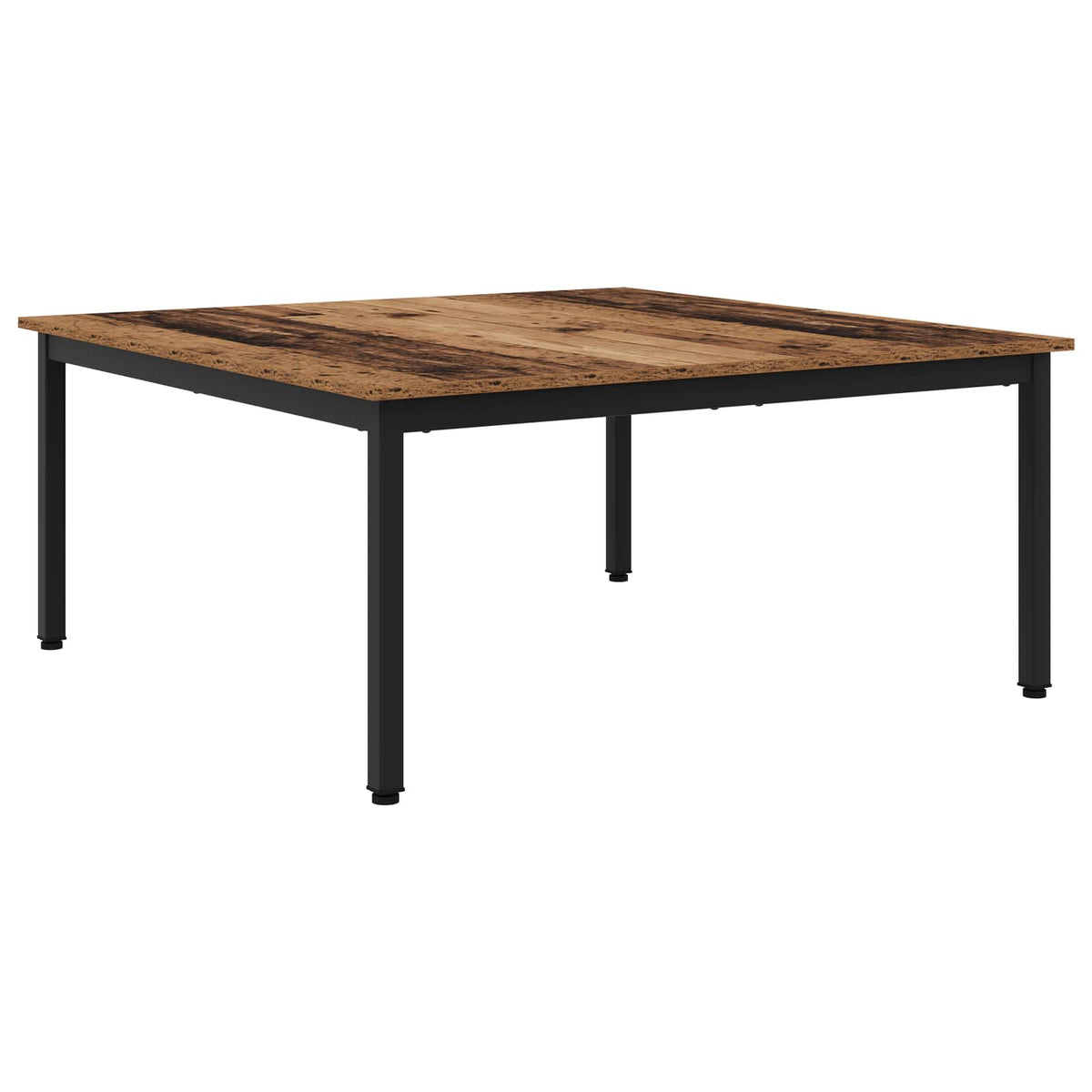 Vidaxl salontafel oudhout 100 x 100 x 45 cm bewerkt hout