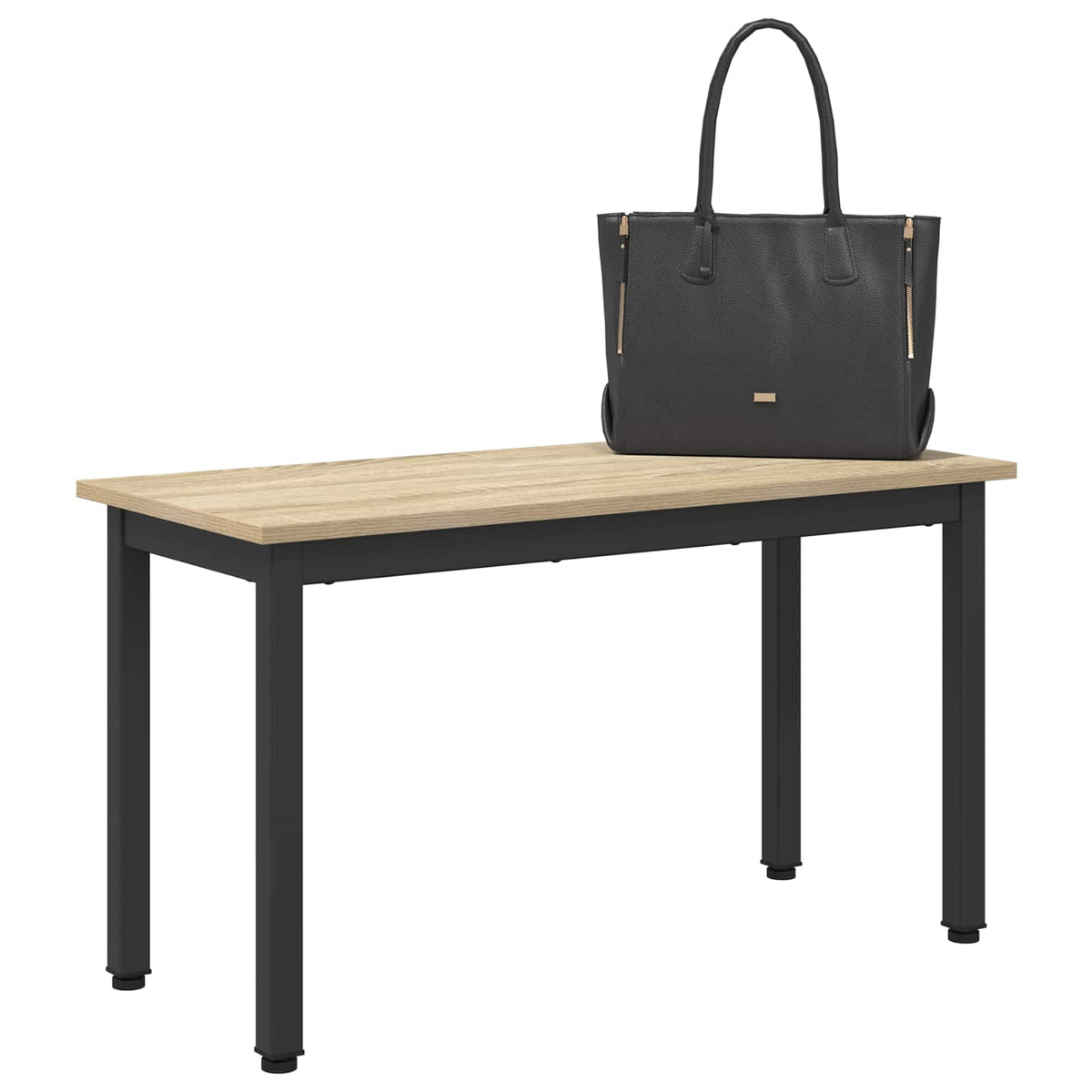 Vidaxl bank sonoma 80 x 35 x 45 cm bewerkt hout