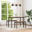 Vidaxl bank oudhout 80 x 35 x 45 cm bewerkt hout