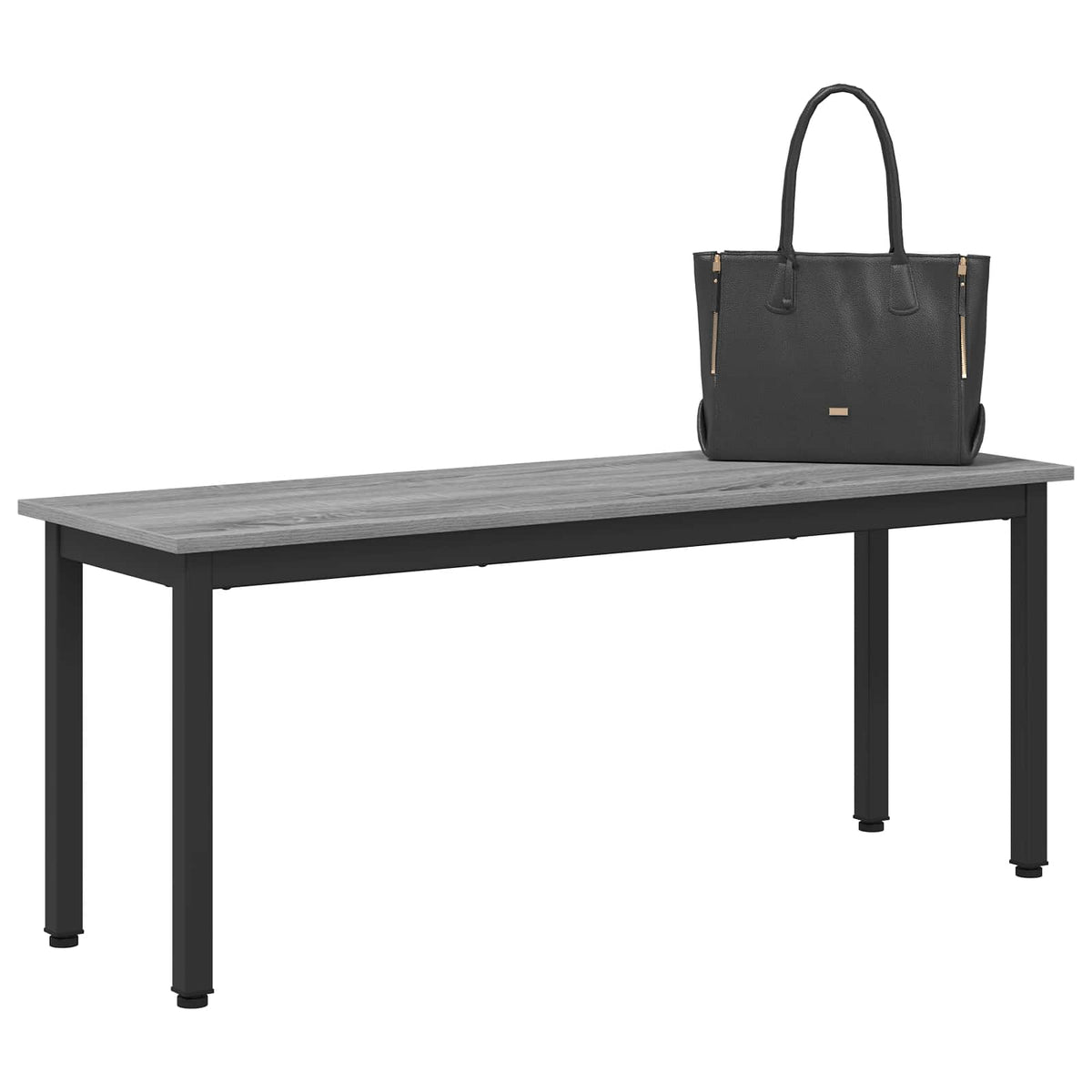 Vidaxl bank grijs sonoma 110 x 35 x 45 cm bewerkt hout