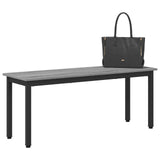 Vidaxl bank grijs sonoma 110 x 35 x 45 cm bewerkt hout