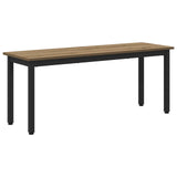 Vidaxl bank artisanaal eiken 110 x 35 x 45 cm bewerkt hout