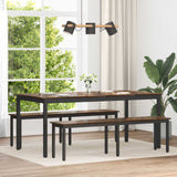 Vidaxl bank rook eik 160 x 35 x 45 cm bewerkt hout
