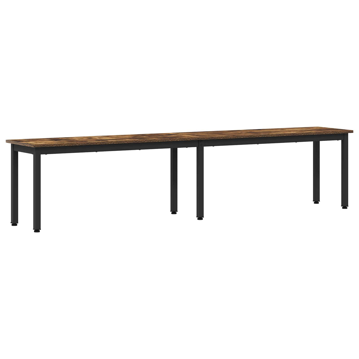 Vidaxl bank rook eik 200 x 35 x 45 cm bewerkt hout